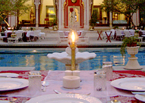 Regal dining at shiv niwas palace